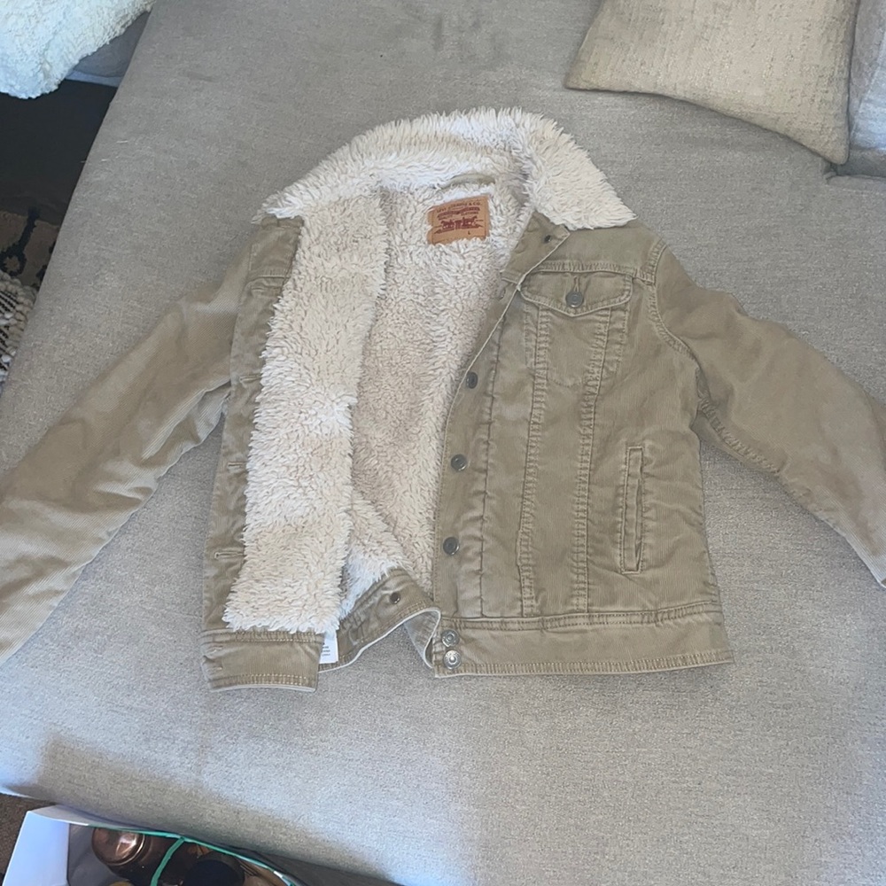 Levi Strauss tan Corduroy jacket